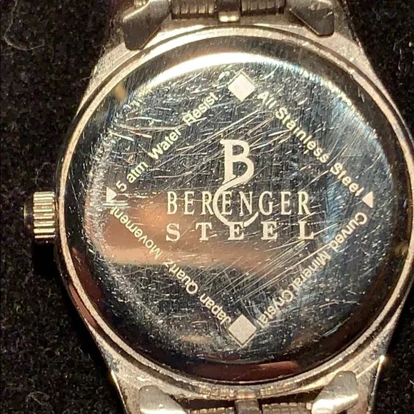 Berenger Steel 5ATM H2O resistant watch